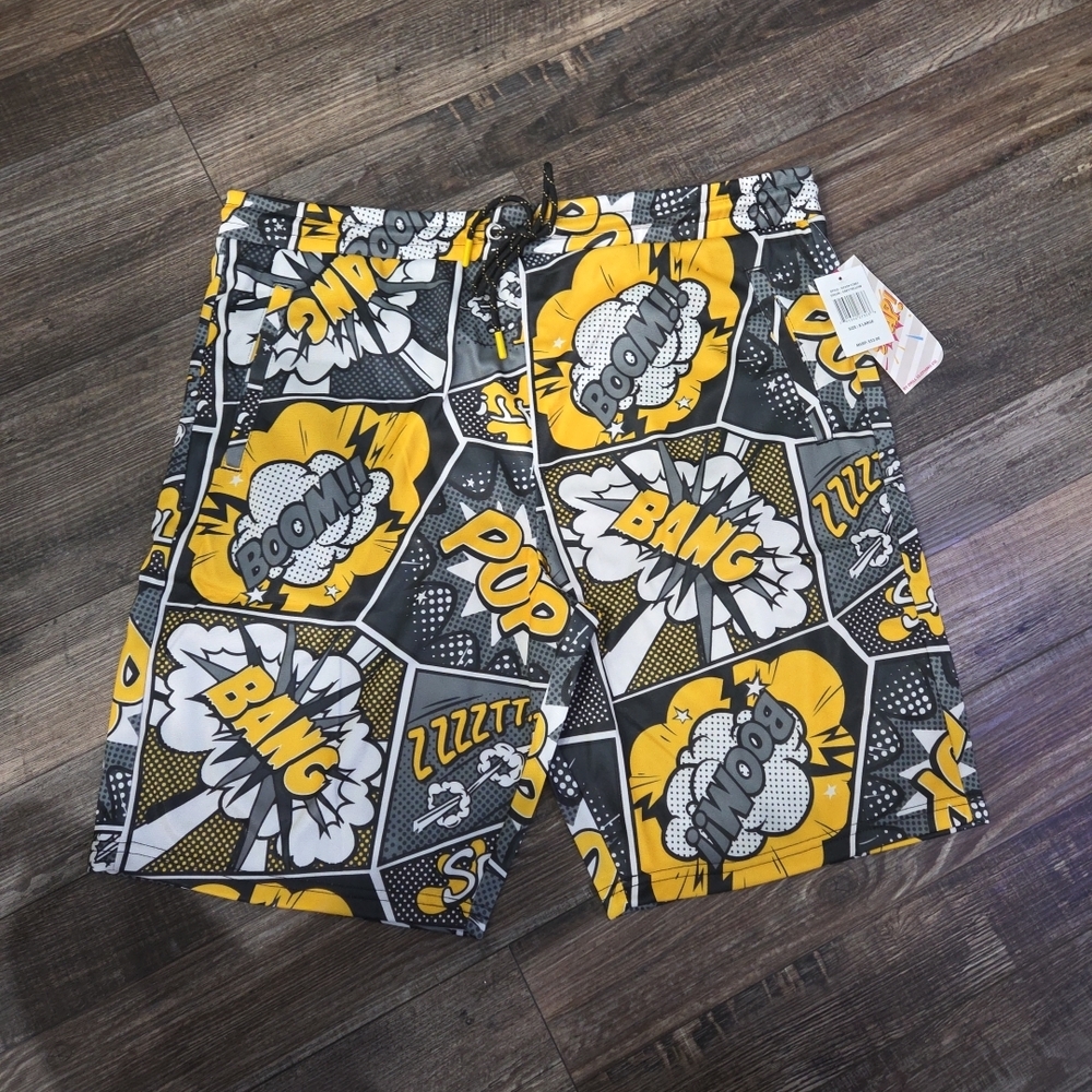 Drill Clothing Co. Oh Snap Men's Athletic Shorts - Yellow and Black